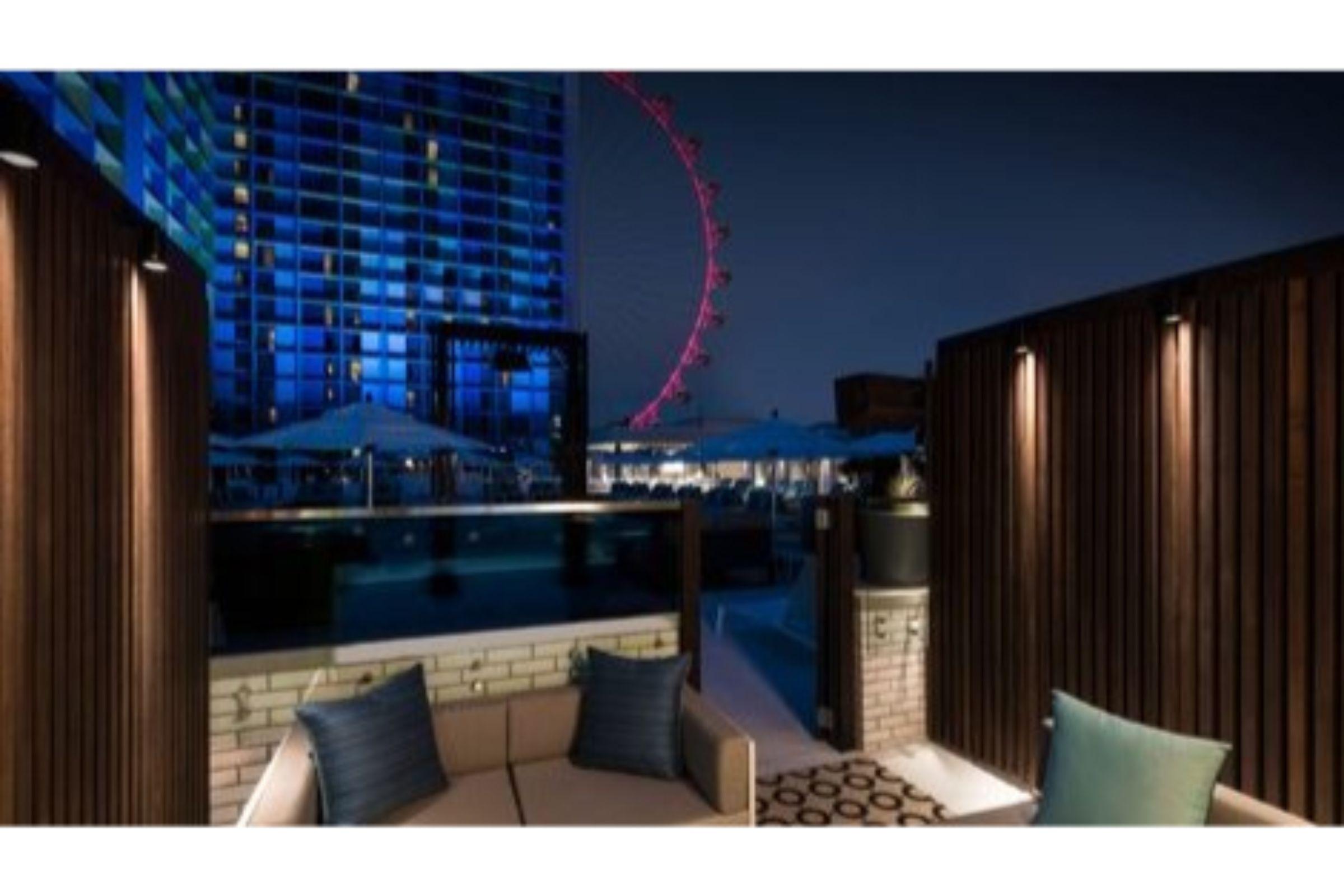 The Linq Hotel And Casino Las Vegas Esterno foto The view of the London Eye from the Sky Bar