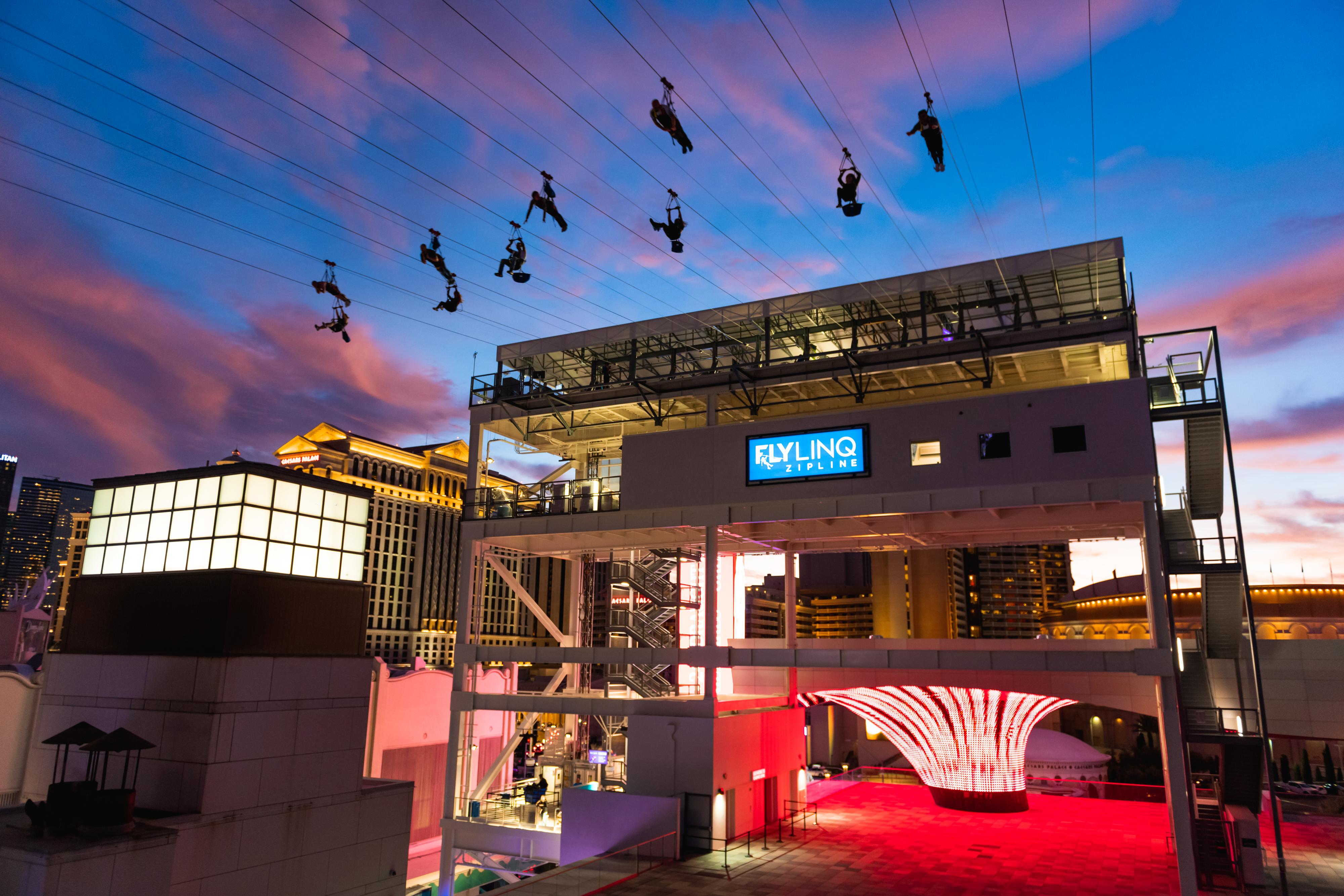 The Linq Hotel And Casino Las Vegas Esterno foto FlyingQ Zipline